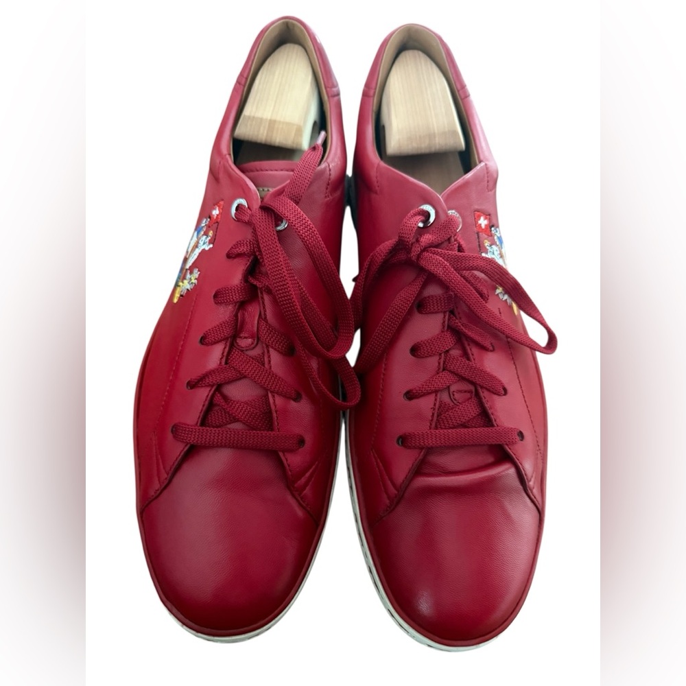 Bally Red Men's Sneakers size 12
